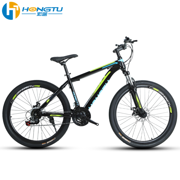 HongTu Wholesale Alloy Material 26 inch Mountain Bicycle 21 Speed Steel Frame Mountain Bicycle Sports Series HZ820 - Image 2