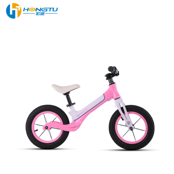 HongTu Wholesale Girls' Balance Bicycles for Aged 1-3, Two-Wheeled Scooter Balance Bicycles for Toddl HT-RB-807 - Image 2