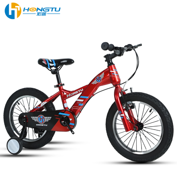 HongTu Wholesale Children's Bicycles with Adjustable Seats And Training Wheels For Boys Aged 3-5 Years Old 16-BMN121 - Image 7