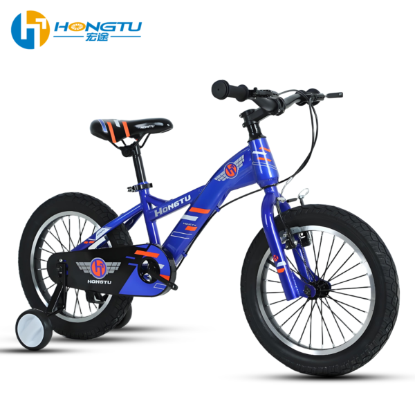 HongTu Wholesale Children's Bicycles with Adjustable Seats And Training Wheels For Boys Aged 3-5 Years Old 16-BMN121 - Image 9