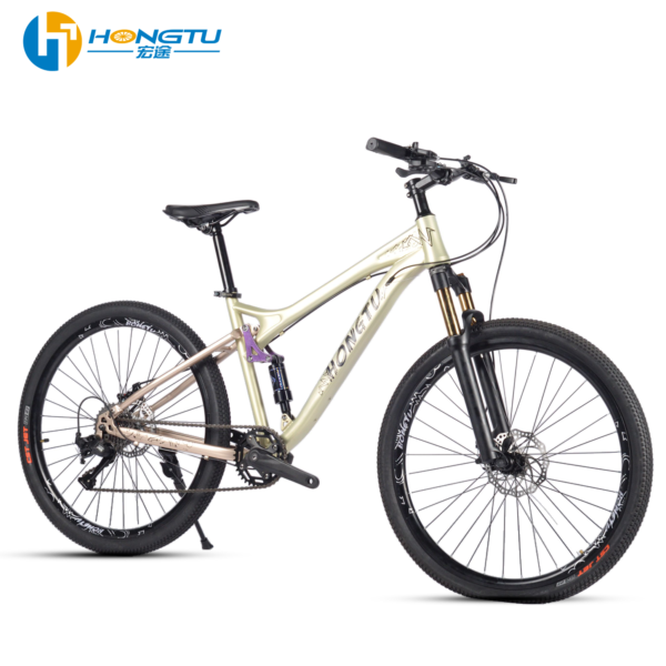 HongTu Wholesale Student Bicycle Lightweight Alloy Material Adult Bicycle Sports Series X6004-A - Image 3