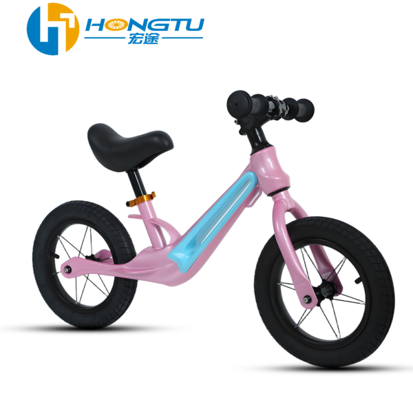 HongTu Wholesale Children's Balance Bicycles for Ages 3-5 Two-Wheel Non-Pedal Balance Bicycles HT-RB-809 - Image 3