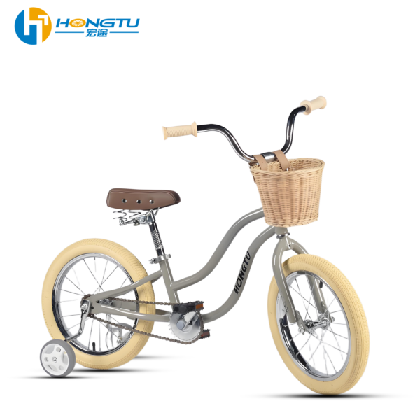 HongTu Wholesale Children's Bicycles with Adjustable Seats and Training Wheels for Boys Aged 5-8 Years Old 16-GSH409 - Image 3