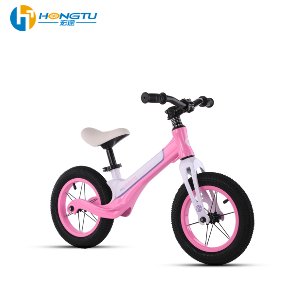 HongTu Wholesale Girls' Balance Bicycles for Aged 1-3, Two-Wheeled Scooter Balance Bicycles for Toddl HT-RB-807