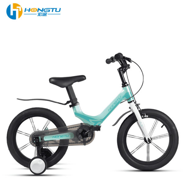 HongTu Wholesale Children's Bicycles with Adjustable Seats and Colorful Designs for Girls&Boys Cicycles for 3-5 Year Old with Training Wheels 16-BMJ407 - Image 4
