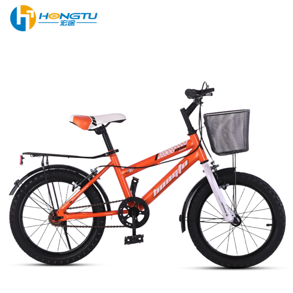 HONG TU Children's bicycle with adjustable seat can carry people aged 5-8 years old with a bike rack 16-BSD906 - Image 4