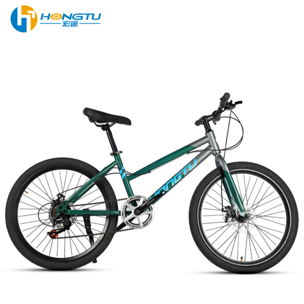 HongTu Wholesale 26 inch Mountain Bikes 21 Speed Steel Frame Alloy Material Dual Color Adult Mountain Bikes Sports Series S6005 - Image 4