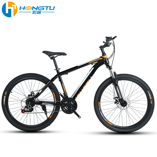 HongTu Wholesale Alloy Material 26 inch Mountain Bicycle 21 Speed Steel Frame Mountain Bicycle Sports Series HZ820 - Image 6