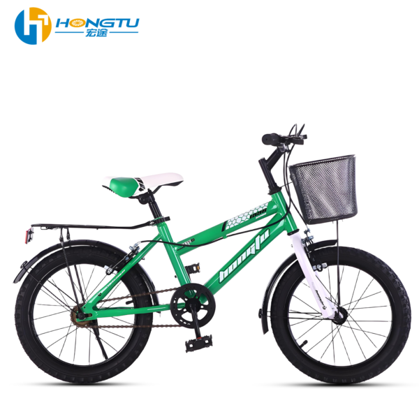 HONG TU Children's bicycle with adjustable seat can carry people aged 5-8 years old with a bike rack 16-BSD906 - Image 6