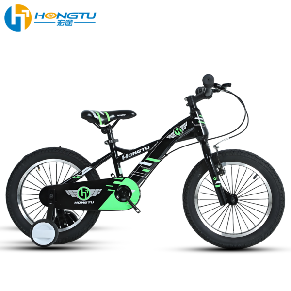 HongTu Wholesale Children's Bicycles with Adjustable Seats And Training Wheels For Boys Aged 3-5 Years Old 16-BMN121 - Image 2