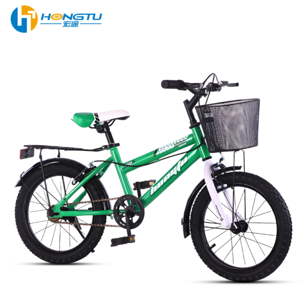 HONG TU Children's bicycle with adjustable seat can carry people aged 5-8 years old with a bike rack 16-BSD906 - Image 7