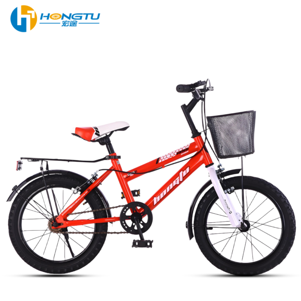 HONG TU Children's bicycle with adjustable seat can carry people aged 5-8 years old with a bike rack 16-BSD906 - Image 8