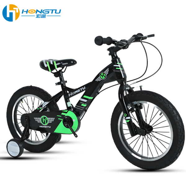 HongTu Wholesale Children's Bicycles with Adjustable Seats And Training Wheels For Boys Aged 3-5 Years Old 16-BMN121 - Image 3