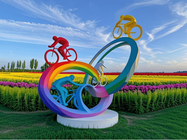 The encounter between wheels and paintbrushes: a crossover journey between bicycles and art 2 微信图片 20250827091944 11 8 The encounter between wheels and paintbrushes: a crossover journey between bicycles and art